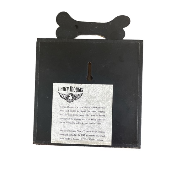 NANCY THOMAS➕RARE 2004 Retired Lab Wall Plaque - Picture 5 of 6